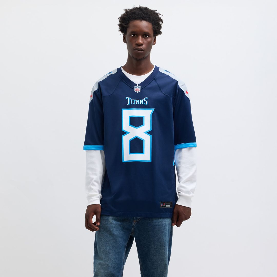 Tennessee Titans Will Levis Navy Game Jersey | NFL Football Jersey