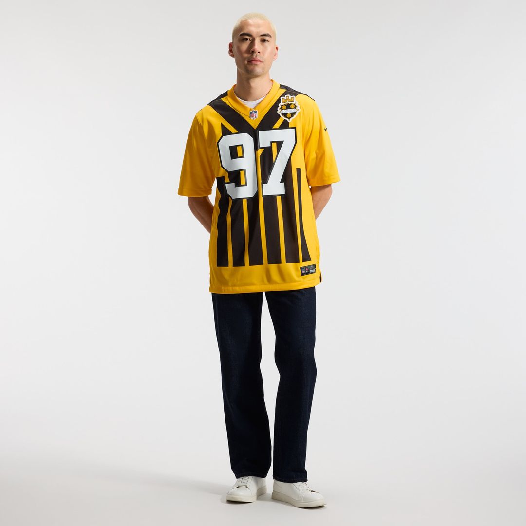 Pittsburgh Steelers Cameron Heyward Black Game Jersey | NFL Football Jersey