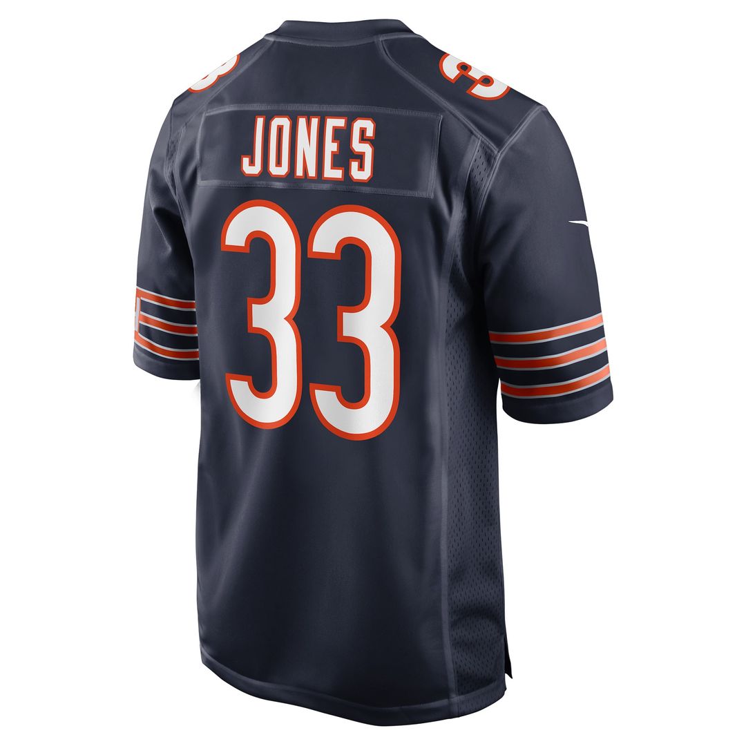 Chicago Bears Jaylon Jones Navy Team Game Jersey | NFL Football Jersey