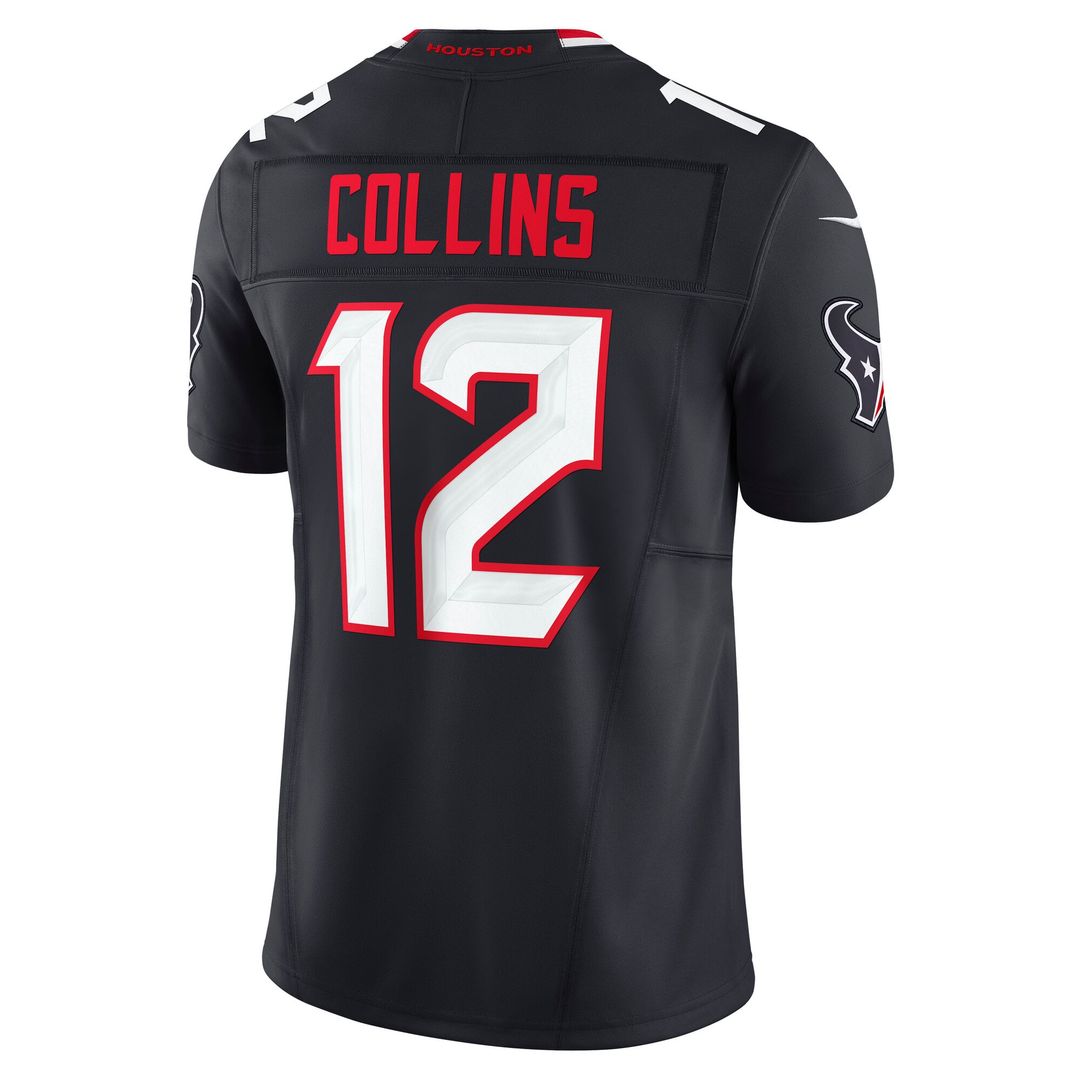 Houston Texans Nico Collins Navy Team Vapor F.U.S.E. Limited Jersey | NFL Football Jersey