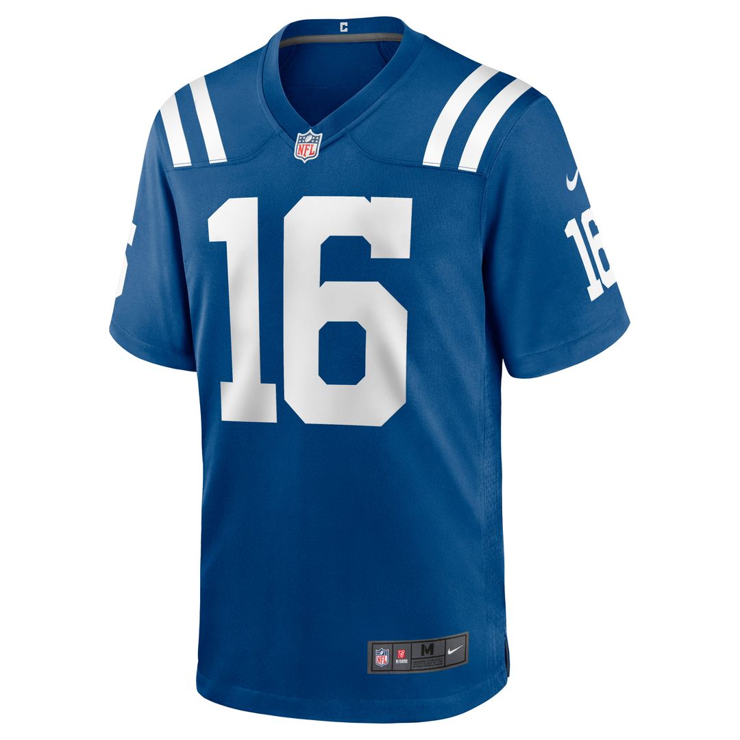 Indianapolis Colts Ashton Dulin Royal Game Jersey | NFL Football Jersey
