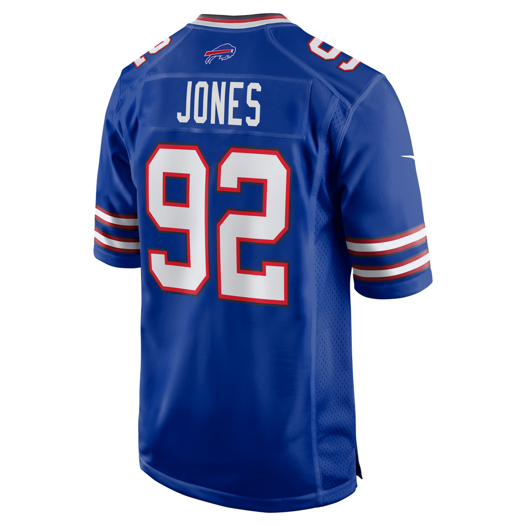 Buffalo Bills DaQuan Jones Royal Game Player Jersey | NFL Football Jersey