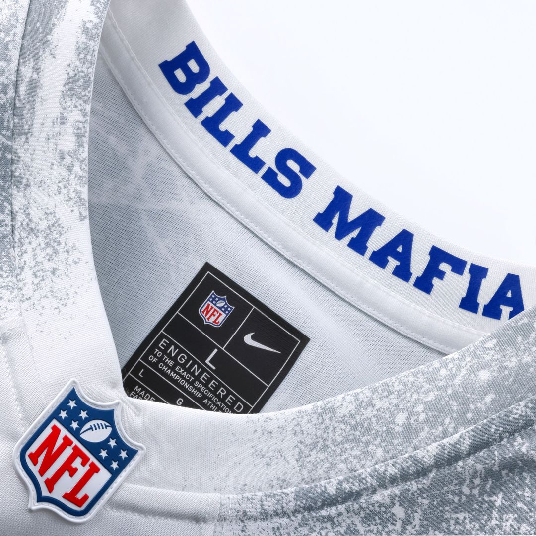 Buffalo Bills Dawson Knox White Rivalries Collection Game Jersey | NFL Football Jersey