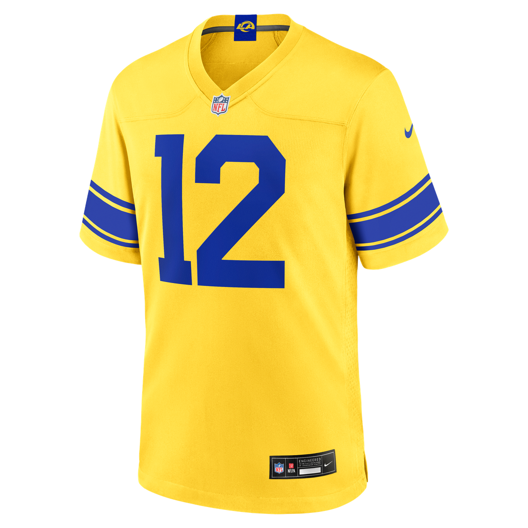 Los Angeles Rams Puka Nacua Classic Sol Game Jersey | NFL Football Jersey