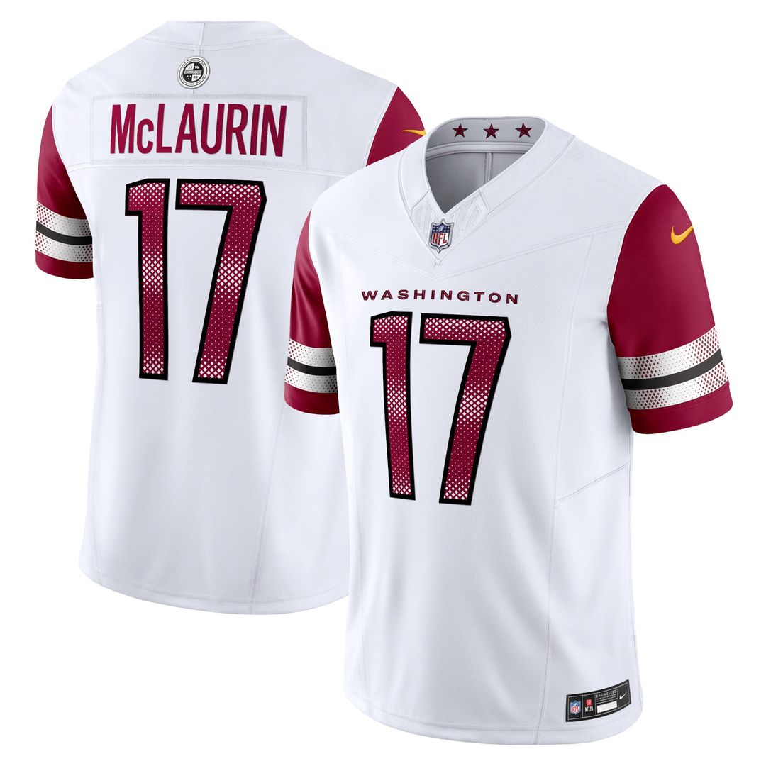 Washington Commanders Terry McLaurin White Vapor F.U.S.E. Limited Jersey | NFL Football Jersey