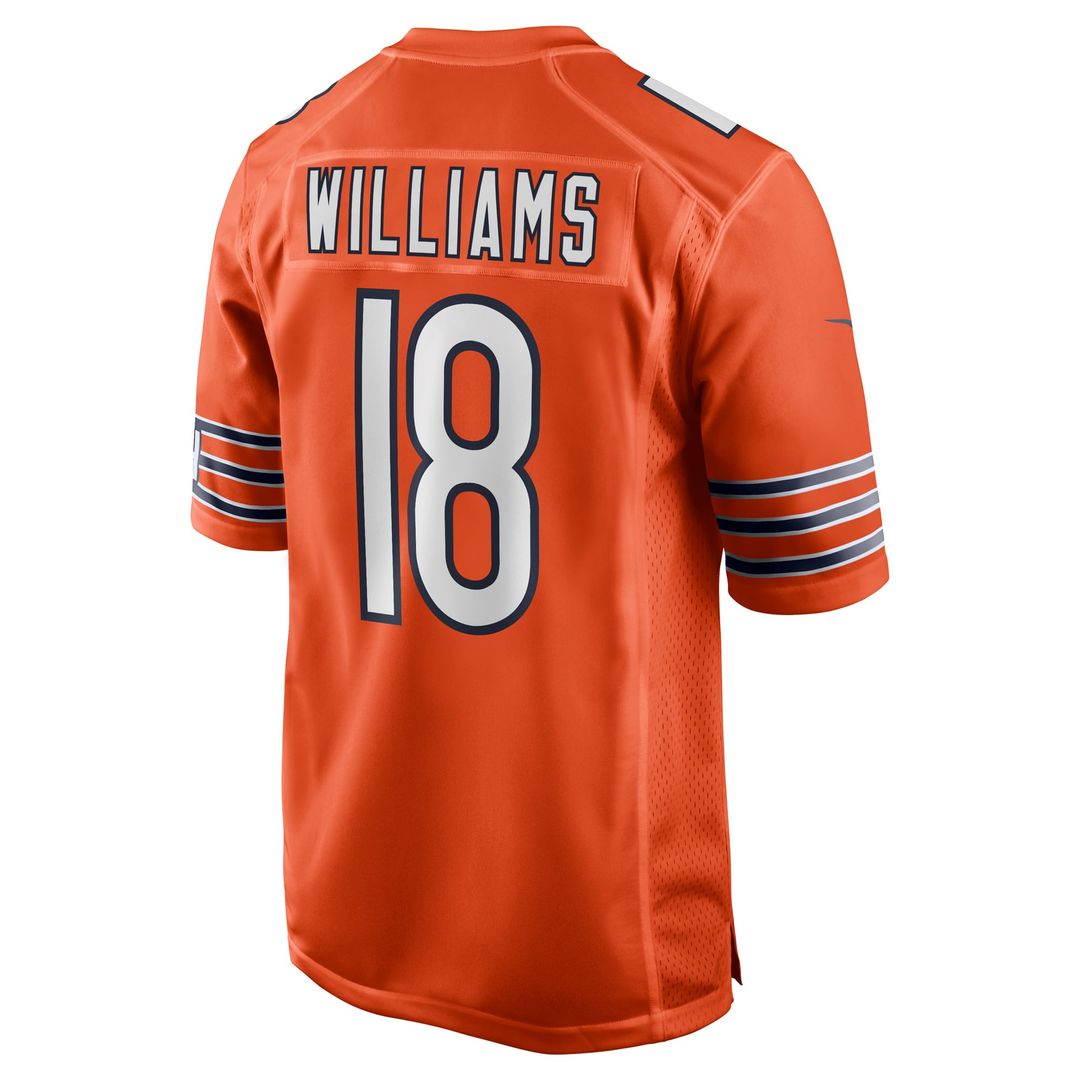 Chicago Bears Caleb Williams White First Round Pick Player Game Jersey | NFL Football Jersey