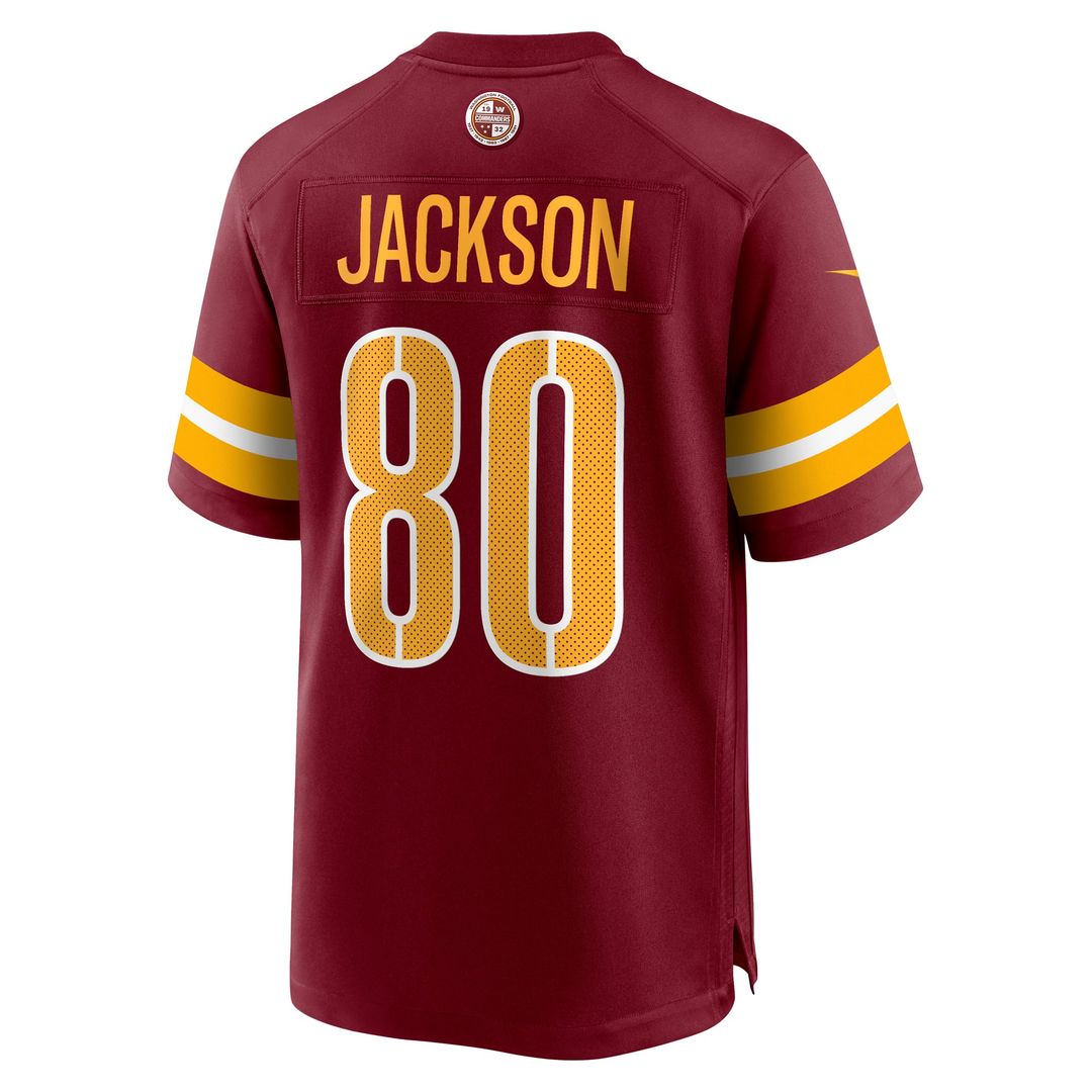 Washington Commanders Tyree Jackson Burgundy Team Game Jersey | NFL Football Jersey