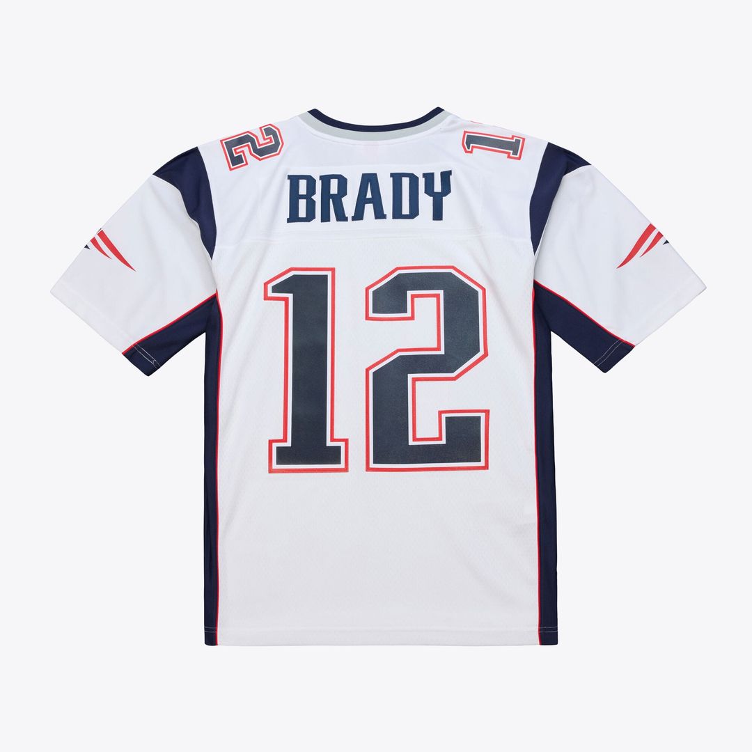 New England Patriots Tom Brady White 2000 Legacy Replica Jersey | NFL Football Jersey