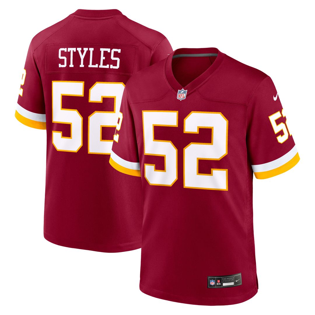 Washington Commanders Sonny Styles White Game Super Bowl Era Jersey | NFL Football Jersey