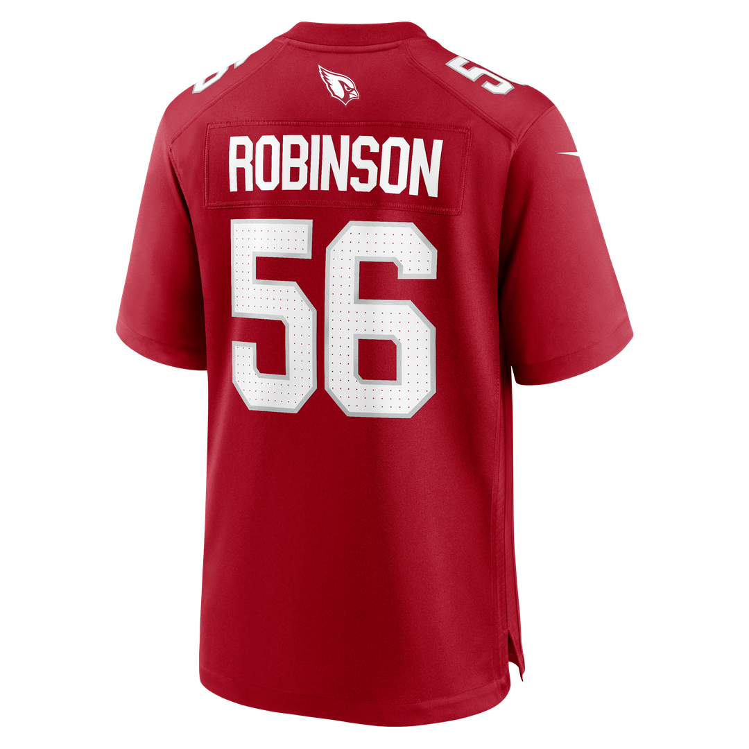 Arizona Cardinals Darius Robinson Cardinal Team Game Jersey | NFL Football Jersey