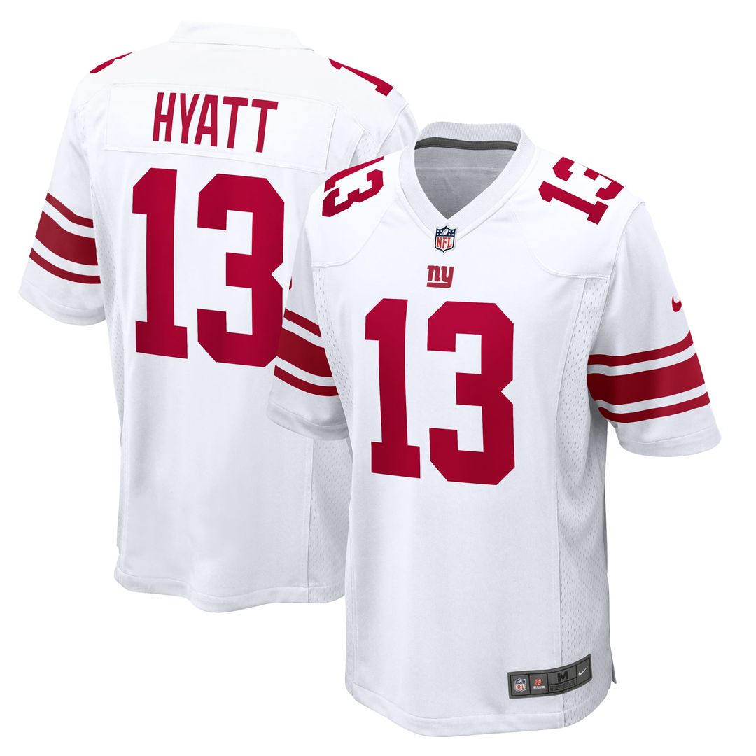 New York Giants Jalin Hyatt Royal Team Game Jersey | NFL Football Jersey